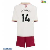 Arsenal Viktor Gyokeres #14 Tredjedraktsett Barn 2025-26 Kortermet (+ Korte bukser)